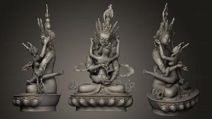 Скульптуры индийские Saraswati